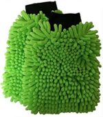Microfibre Car Wash mitt for Cleaning and Dusting Chenille Mitt Cleaning Gloves (2 PCS Double Sided, Extra Large, Profesional Grade, Big Chenille Mitt Glove, Multi Colour) - Image 2