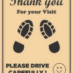 Disposable Car Paper Foot Mats Pack of 100