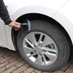 T-Type Car Tire Cleaning Brush Scrubber with Antislip Handle Multi-Functional Tyre Wheel cleaner - Image 3