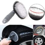 T-Type Car Tire Cleaning Brush Scrubber with Antislip Handle Multi-Functional Tyre Wheel cleaner - Image 5