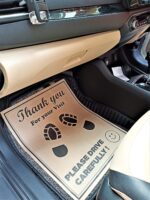 Disposable Car Paper Foot Mats Pack of 100 - Image 3