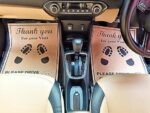 Disposable Car Paper Foot Mats Pack of 100 - Image 2