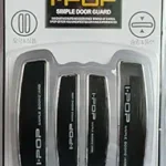 Car Door Edge Protector Anti-Scratch Guard Universal Car Door Protection Strip for Scratch & Dent Prevention Easy Install Car Accessories for All Cars (Black) Set of 4