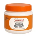 Waxpol Rubbing Compound High Finish 500 g For Removes Deep Scratches, Sandpaper Marks, Swirls & Hologram, Enhances Paint Finish, Silicone-Free