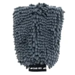 CAR101 Chenille Microfiber Wash Mitt 1800 GSM | Super Soft, Dual Sided Car Cleaning Glove | Scratch-Free & Highly Absorbent | Best Car Duster Gloves | Premium Car & Bike Washing Accessories
