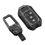 Premium Metal Black Transformer Series Soft Silicon Key Cover for Maruti Suzuki (SUZU 5)